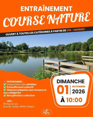 Préparation saison de Cross étang du Lys  Haut Layon