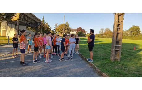 reprise de l entraînement 