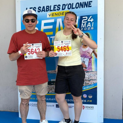 Semi des Sables d Olonnes et trail des lacs